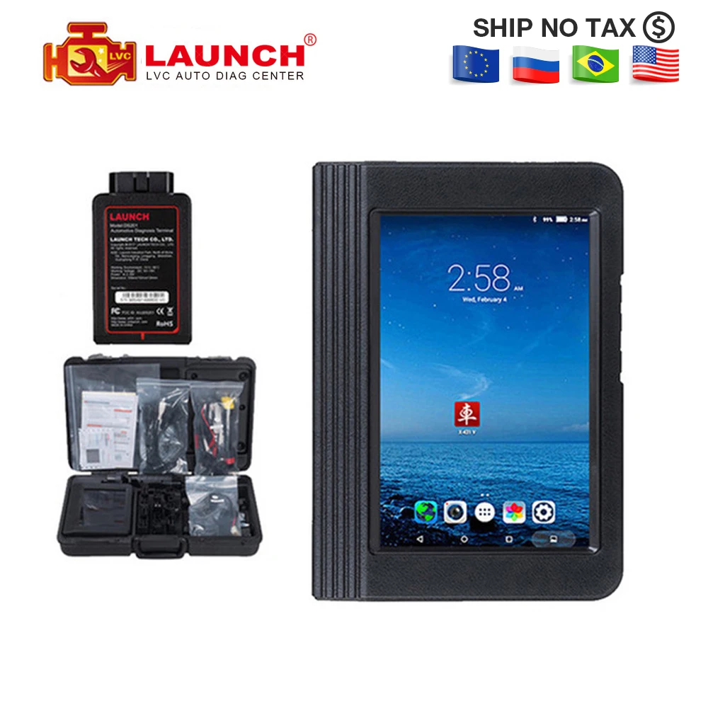Launch X431 V 8 дюймов Wifi/Bluetooth диагностический инструмент полная система X-431 V автоматический сканер Поддержка многоязычного онлайн обновления DHL бесплатно