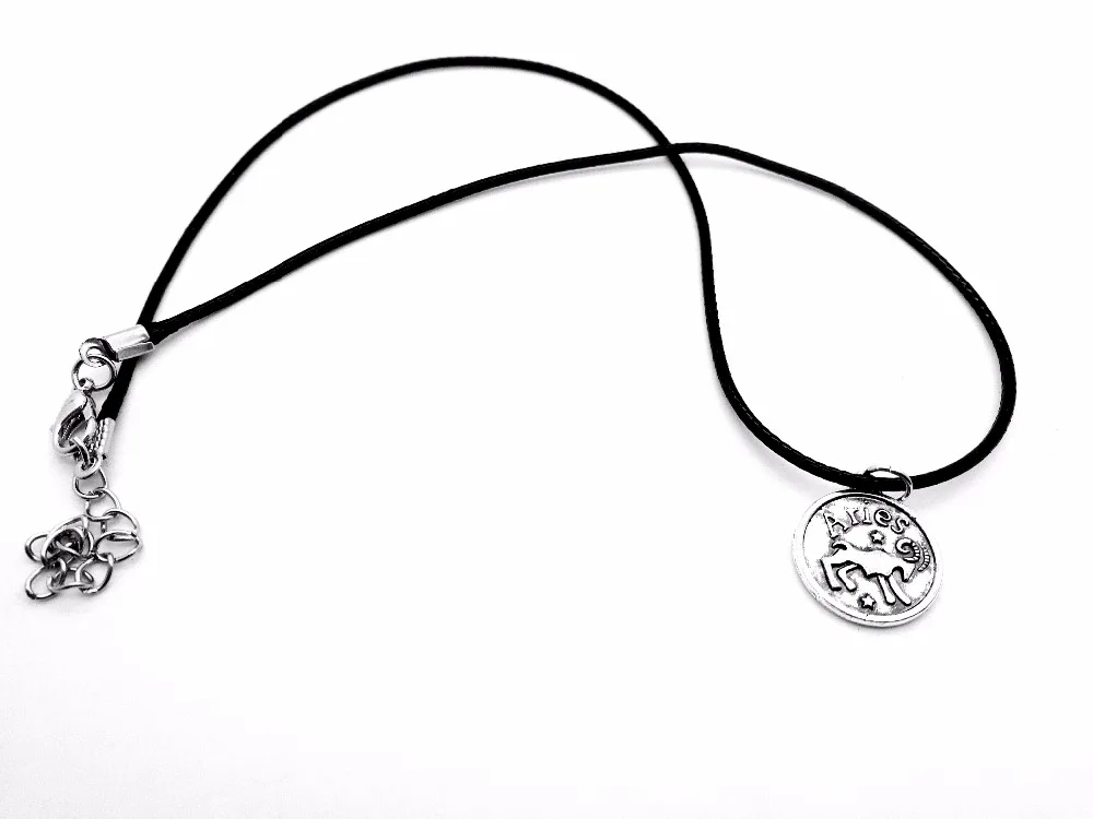 Зодиак Овен ожерелье знаки 12 Созвездие Веревка по гороскопу диск козла отважные