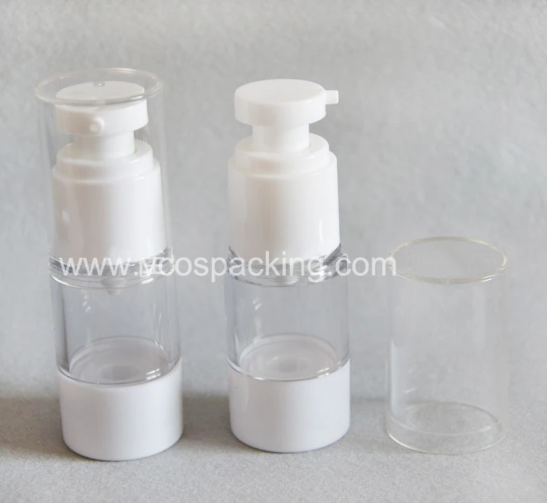 Пустая безвоздушная бутылка с помпой для лосьона 15 мл/30 мл 50 30 шт./партия