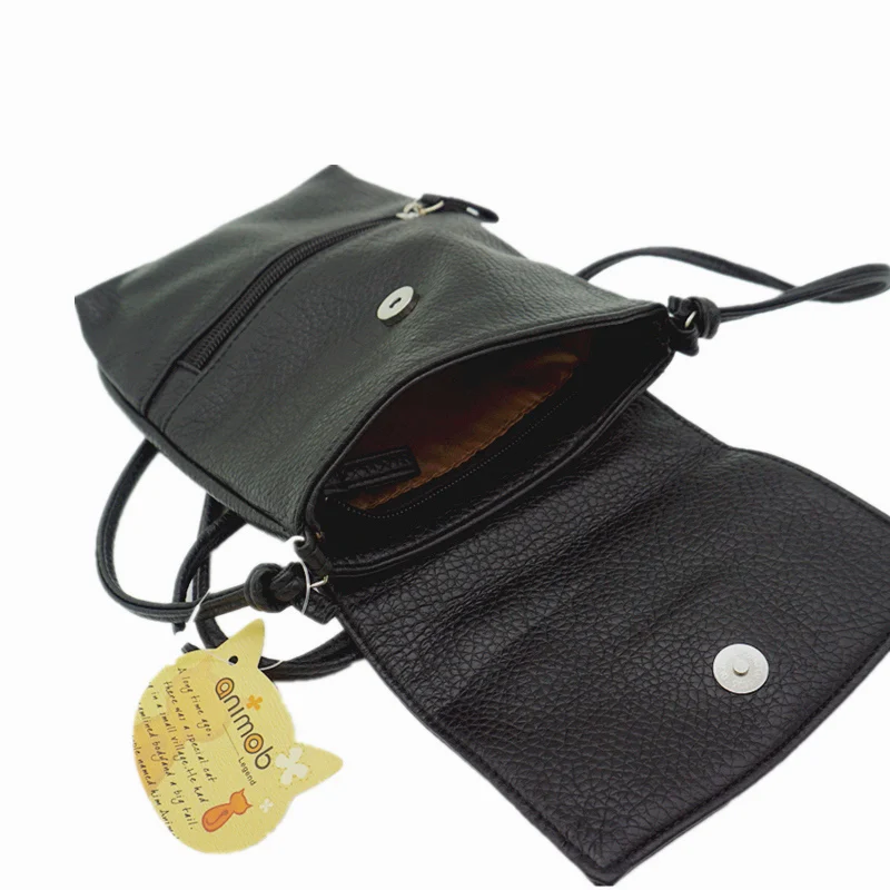 Новинка 2017 года Для женщин клапаном сумка небольшая плечо слинг Sailor Moon Cat