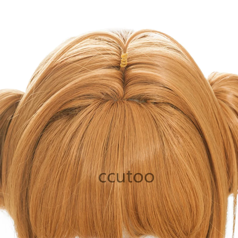Ccutoo KINOMOTO Сакура желтый парик для косплея короткие карточные Капри синтетический