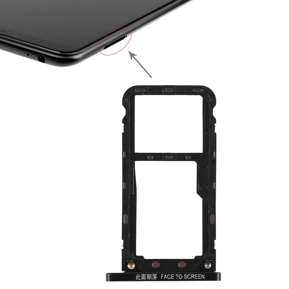 Лоток для Sim карты Xiaomi Mi Max 2 3 лоток карт tf карт|Адаптеры SIM карт| |