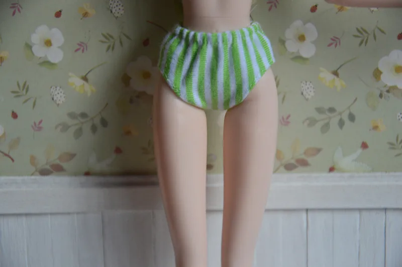 1 шт. нижнее белье ярких цветов полосатые трусы для кукол Azone Momoko licca Barbis 1/6 |