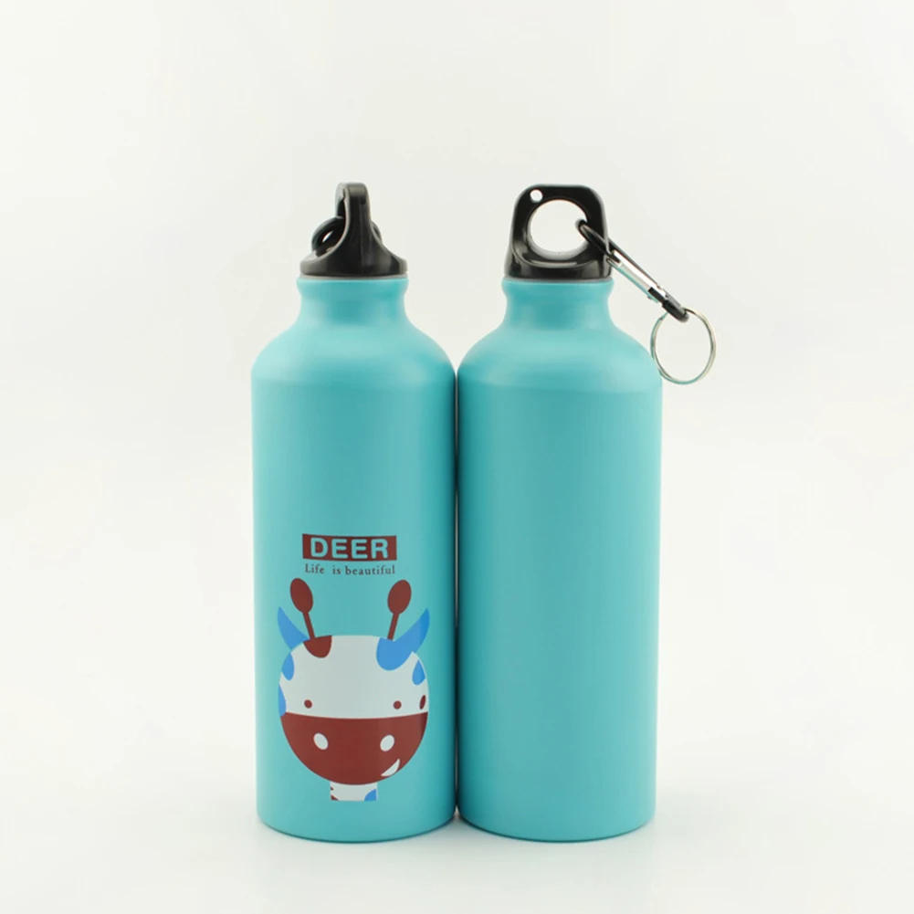 Детская любимая портативная поилка для животных с милым животным рисунком