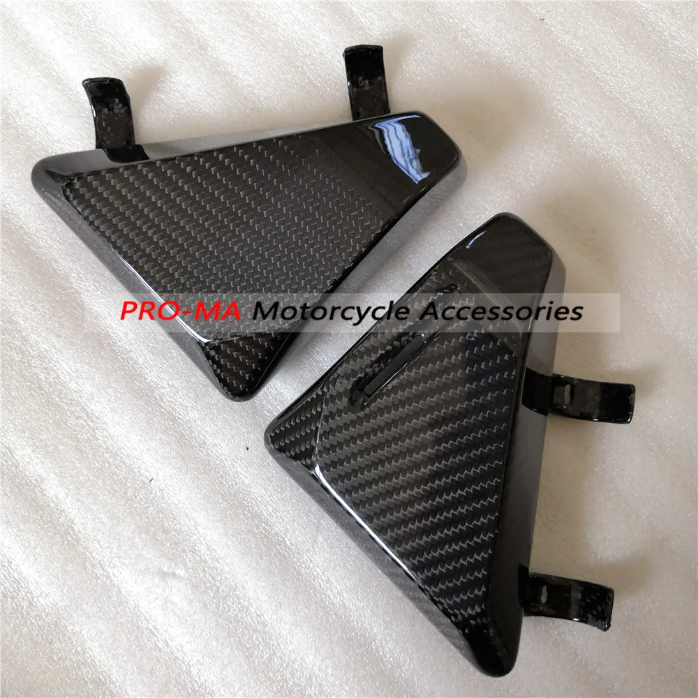 

Motorcycle (Side Mid Frame Triangle Knee Pad Fairing)Side Panels in Carbon Fiber For KTM 1290 SuperDuke R/GT 2014-2018 Twill