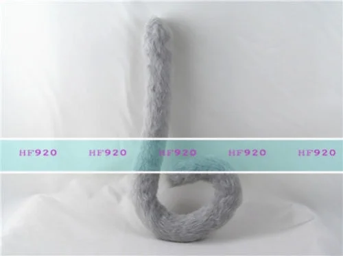 Новый аниме косплей костюм для вечерние длинный меховой Neko кошачьи ушки плюшевый