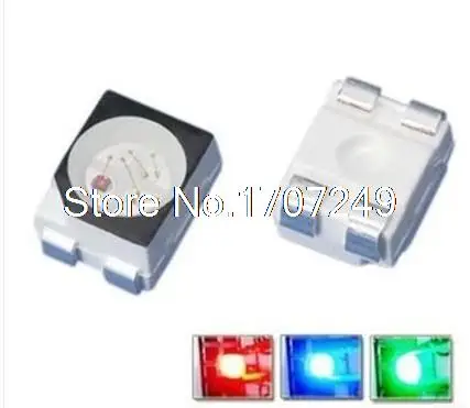 2000 шт./лот 1210 Smd 3528 светодиоды красный зеленый и синий светоизлучающие диоды Rgb|smd