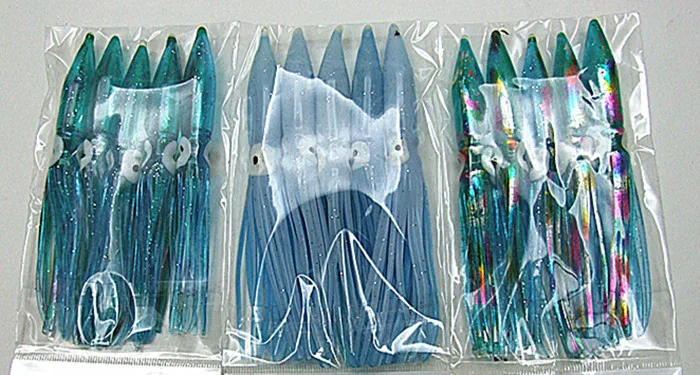 4 5 дюймовая юбка осьминог приманка для рыбной ловли искусственная рыболовная