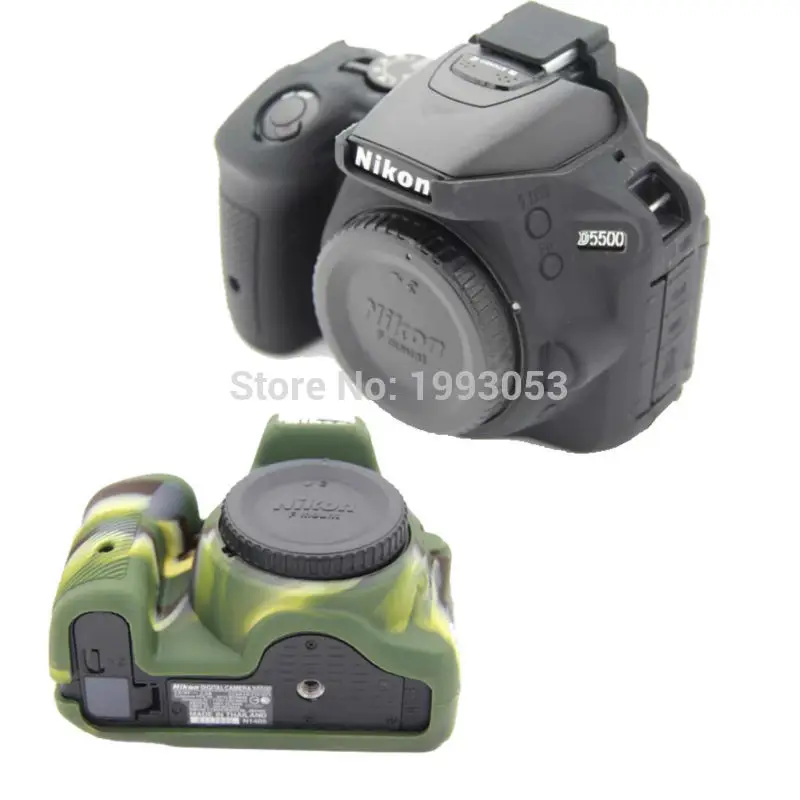 Мягкий чехол для камеры Nikon D5500 D5600 силиконовый из пвх резиновый камеры|case bag for
