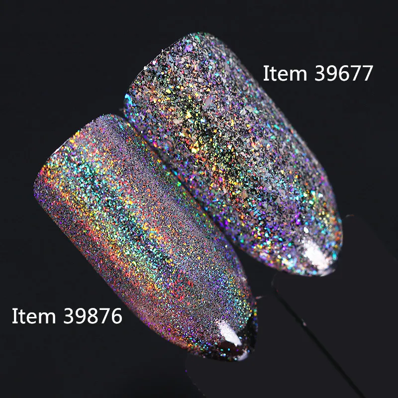 Блестящий Порошок для гелевого маникюра 0 2 г | Красота и здоровье