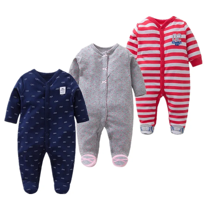 Детские комбинезоны для девочек 3 предмета унисекс комплект одежды с героями