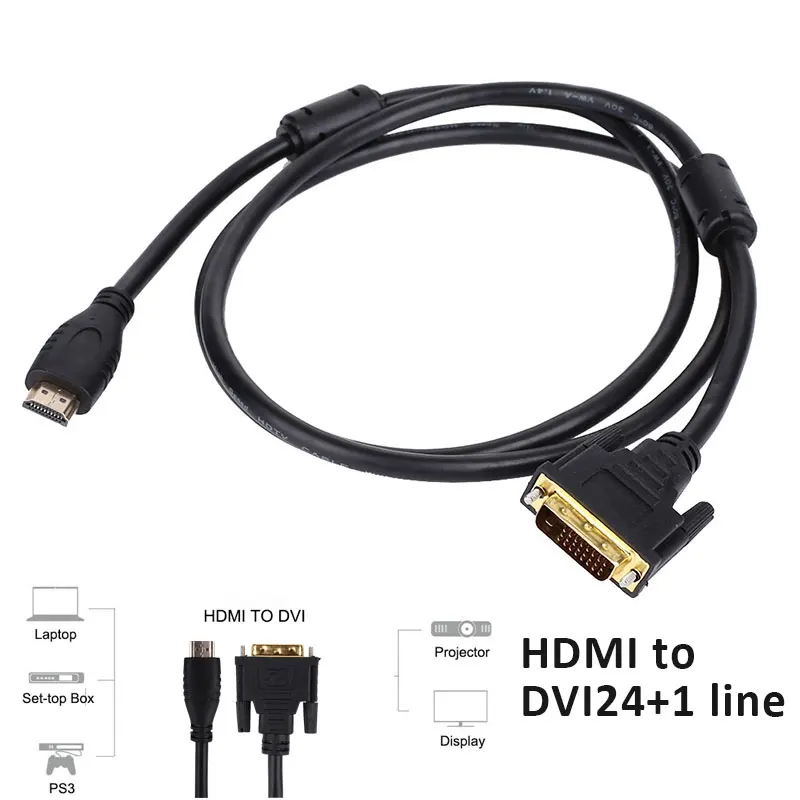 Высокий преобразователь скорости ЖК экран Плетеный HDMI кабель телеприставка
