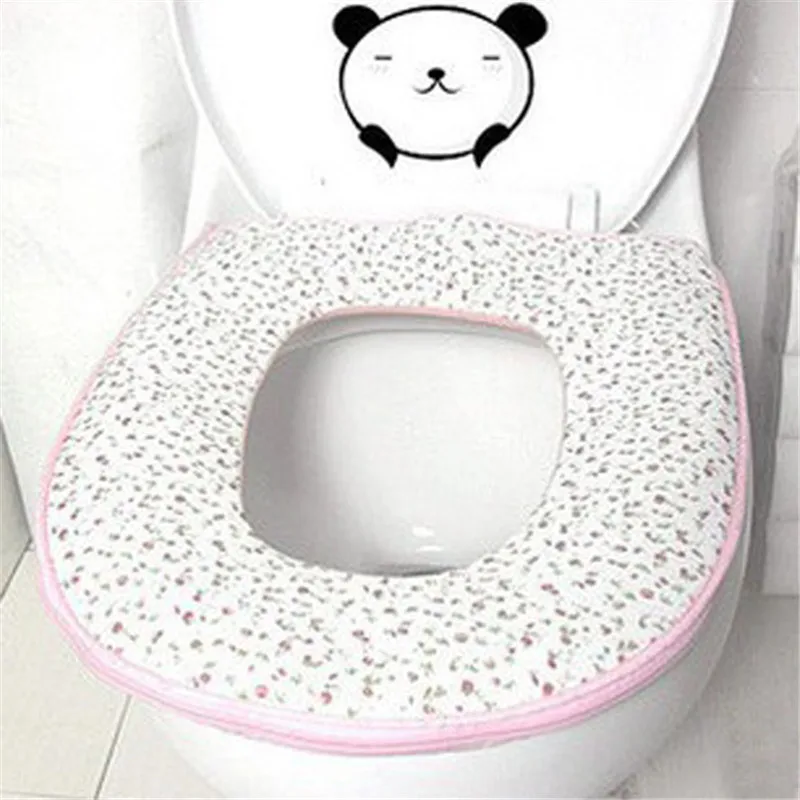 1 шт. мягкий коврик для унитаза на молнии|padded toilet seat|toilet seat covertoilet |
