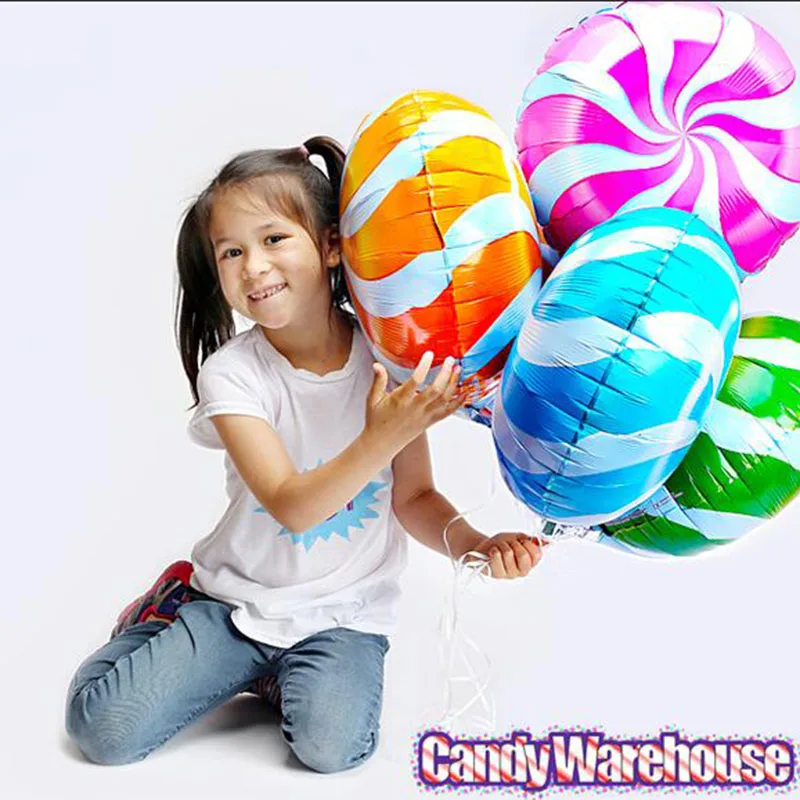 KAMMIZAD Rainbow Candy шарики Свадебные украшения надувной шар из алюминиевой фольги