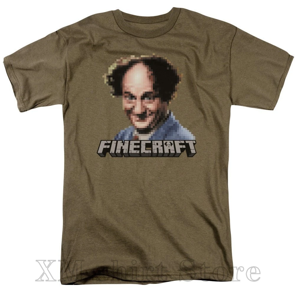 Зеленые рубашки Three Stooges Finecraft Safari мужские и женские топы с забавным принтом