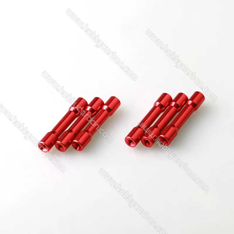 HOBBY CARBON 10 шт./лот M3 6 3x30 мм анодированная поверхность цветная алюминиевая круглая