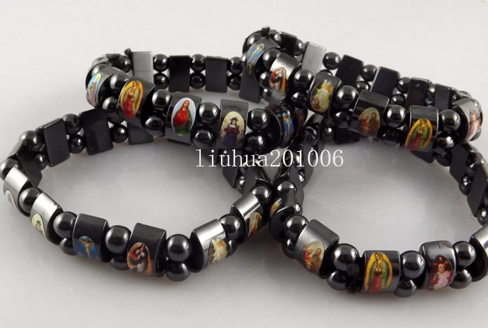 Wholesale 12 pcs Jesus magnets Bracelets Jewelry job lots Mix | Украшения и аксессуары