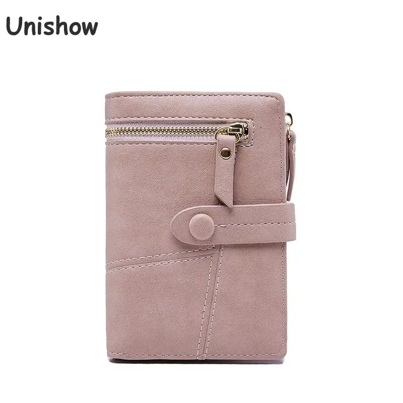 Женский кошелек Unishow Multicfuncion маленький Повседневный Дамский брендовый женский на