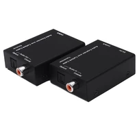 active digital audio extender digital coaxial spdif toslink extender over cat5e6 ethernet cable up to 300m with power adaper
