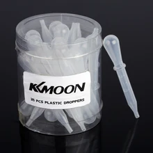 KKMOON 25 шт. одноразовые Аэрограф краски пистолеты распылители пластиковые пипетки для Пипетки Капельницы для глаз передачи и аэрограф краски