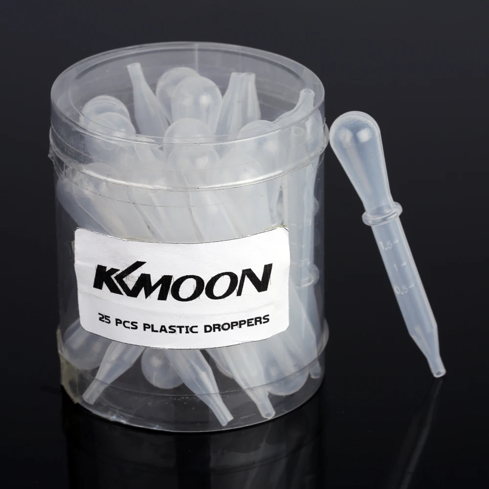 KKMOON 25 шт. одноразовый Аэрограф краскопульт пистолет распылитель для краски