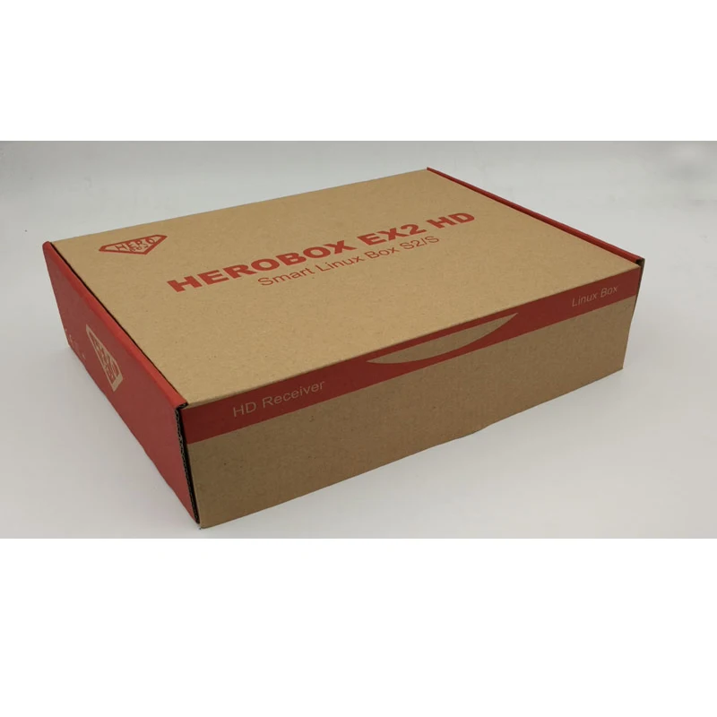 HEROBOX EX2 HD-S2 BCM7362 751 МГц двухъядерный, поддержка DVB-S2/S Linux приемник HD Спутниковые приемники