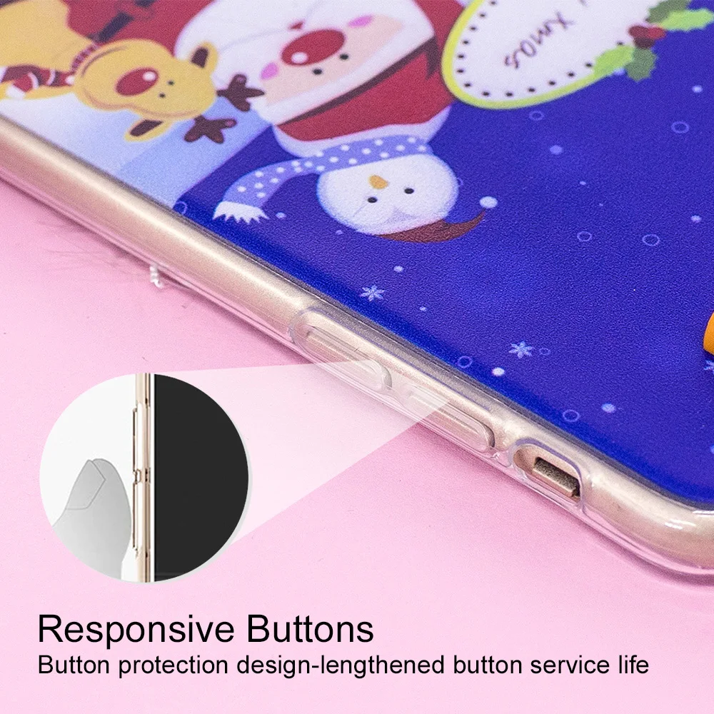 2019 Новогодний подарок на Рождество чехол для телефона iphone 8plus 7 8 6 6s plus 5 5S se X XS MAX XR
