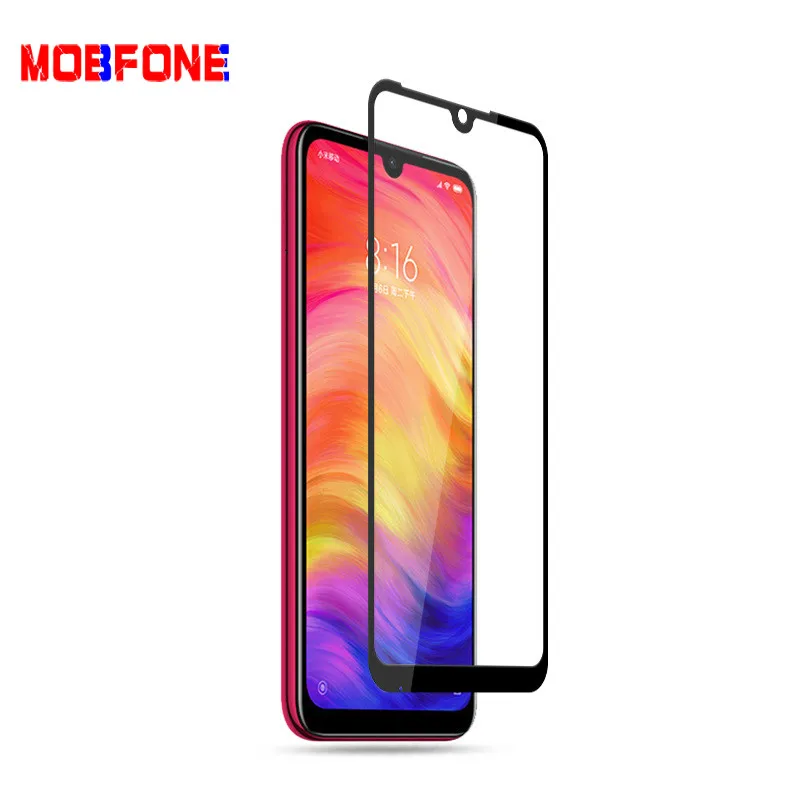Закаленное стекло 9H с полным покрытием для Xiaomi Redmi Note 10 9 7 8 Pro 8T /Redmi 7A 8A 9A C Защитная