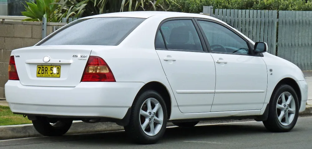Для Toyota Corolla 2001 FS Высокое качество 26 шт. ABS хромированная отделка Аксессуары