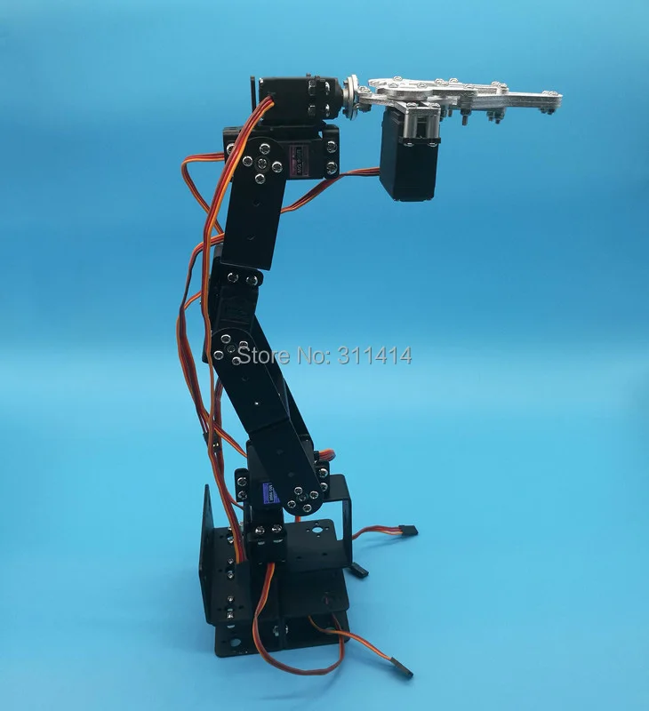 1 комплект алюминиевый робот 6 DOF механический зажим коготь Набор для Arduino DIY