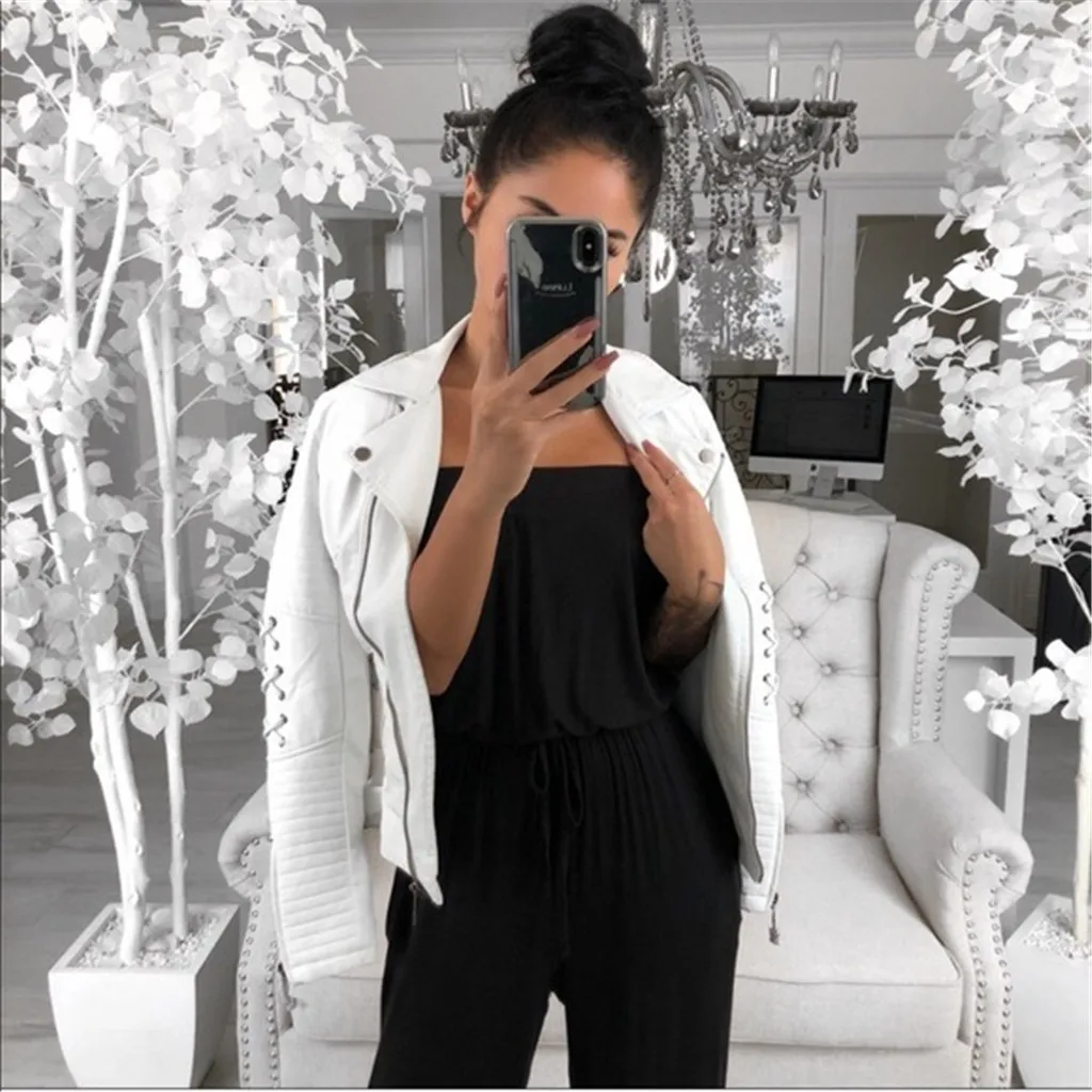 Женский сексуальный комбинезон в горошек с открытой спиной свободные брюки