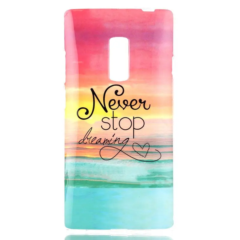 Задняя крышка ТПУ для OnePlus 2 один плюс два 1 + чехол телефона capinhas Para гель милый кот