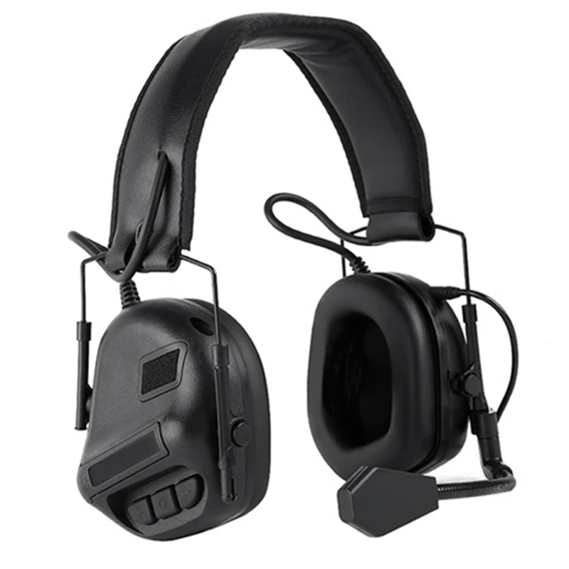 

Tactical headset No noise reduction Collapsible headphones(Green DE BK)