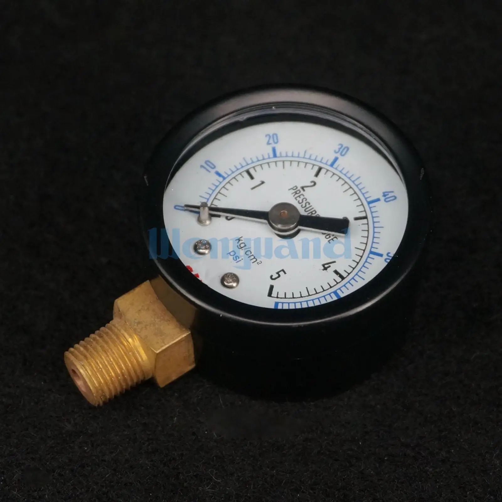 Диапазон измерения 0-70 PSI воздушный компрессор манометр 40 мм радиальное крепление