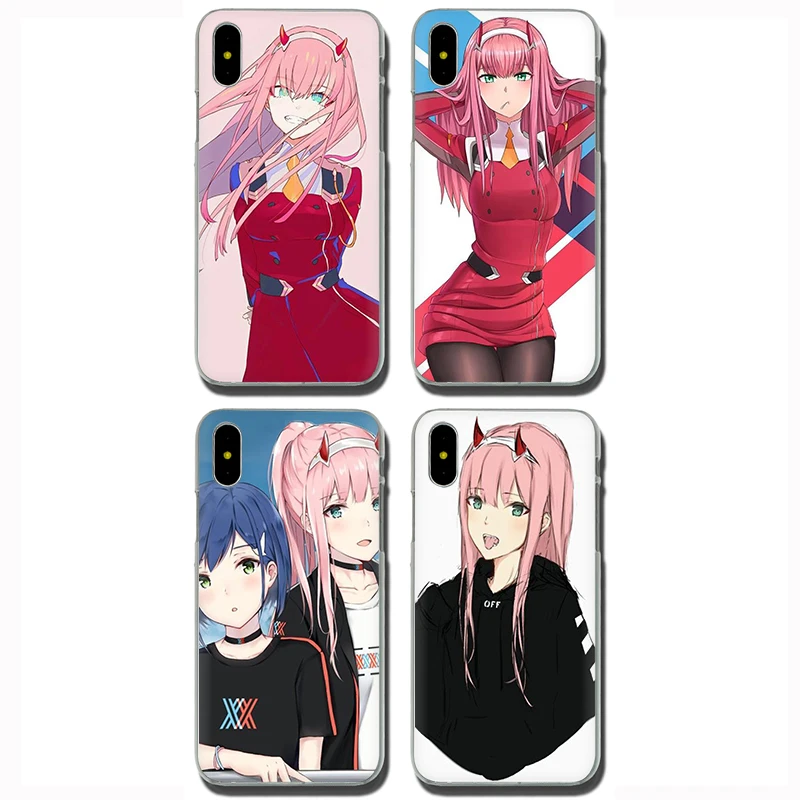 Жесткий чехол для телефона Darling in FranXX для iphone 5 5s 5c 6 6s Plus 7 8 Plus X XR XS 11 Pro Max