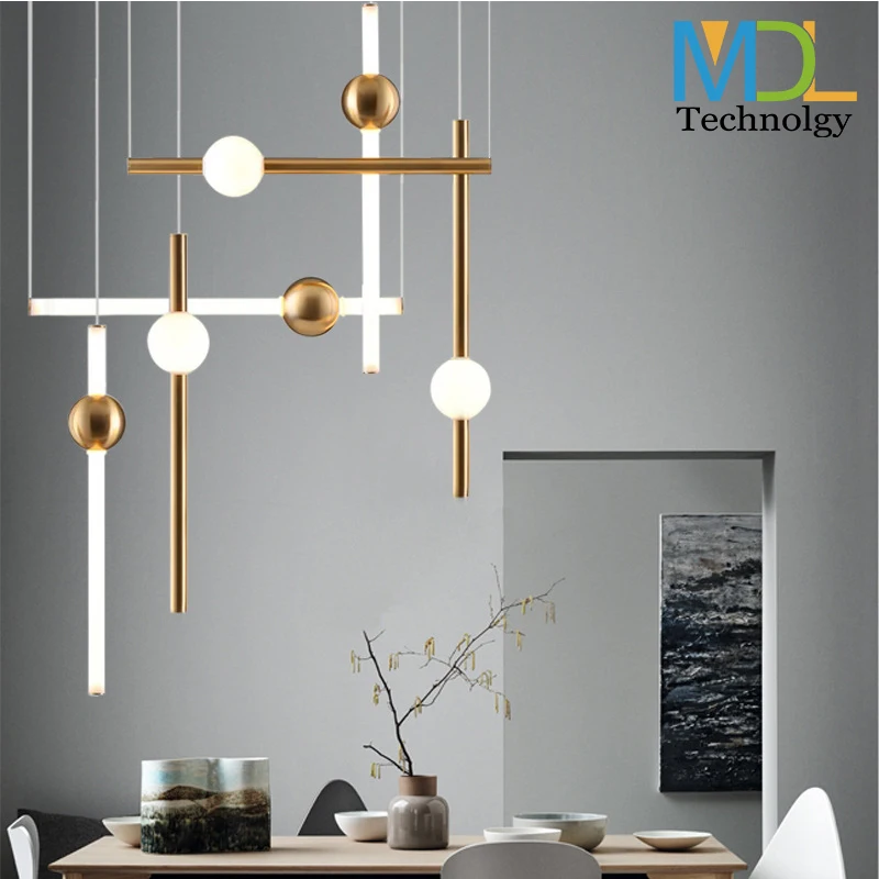 

Nordic Design Lustre Pendant Led Lights Modern Chandelier For Living/Dining Room Hanging Suspend Lamp Fixtures Indoor Light Lamp