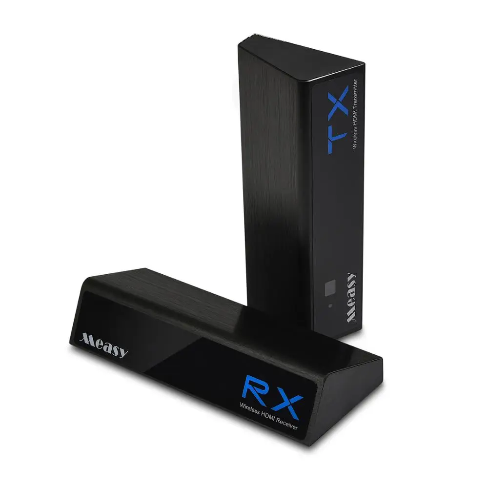 저렴한 MEASY W2H H303 60GHz 무선 비디오 전송 시스템 송신기 및 수신기, 지연 없음 압축 없음 1080P 3D 최대 30M/100FT