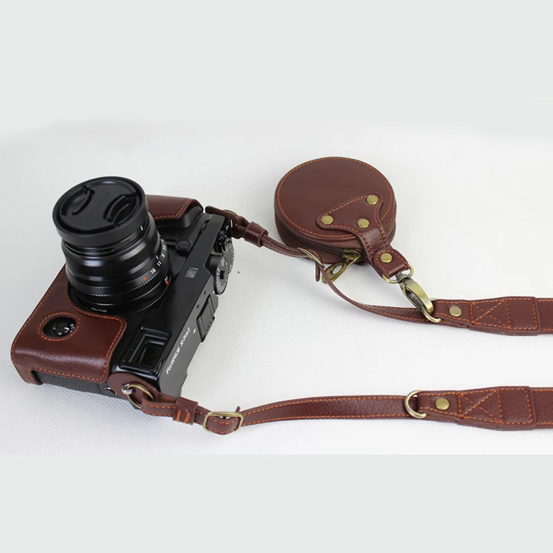 Чехол из натуральной кожи для камеры Fujifilm Fuji X Pro2 Xpro II III XPRO2 Pro3 портативный чехол с