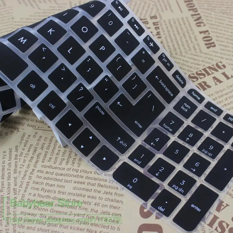 15 6 дюймовый силиконовый чехол для клавиатуры ноутбука HP Pavilion Gaming NB WASD AD006tx BC011tx
