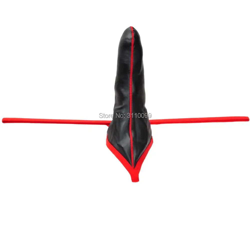 Улучшенный длинный выступающий пенис сексуальное бикини кожаные мужские