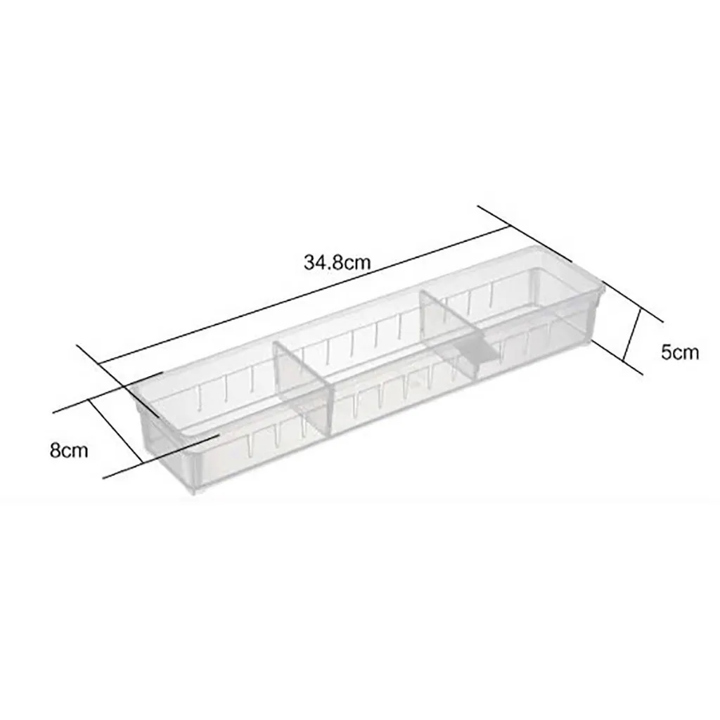 Прямая поставка 1 шт. регулируемый ящик-органайзер коробка для хранения домашней