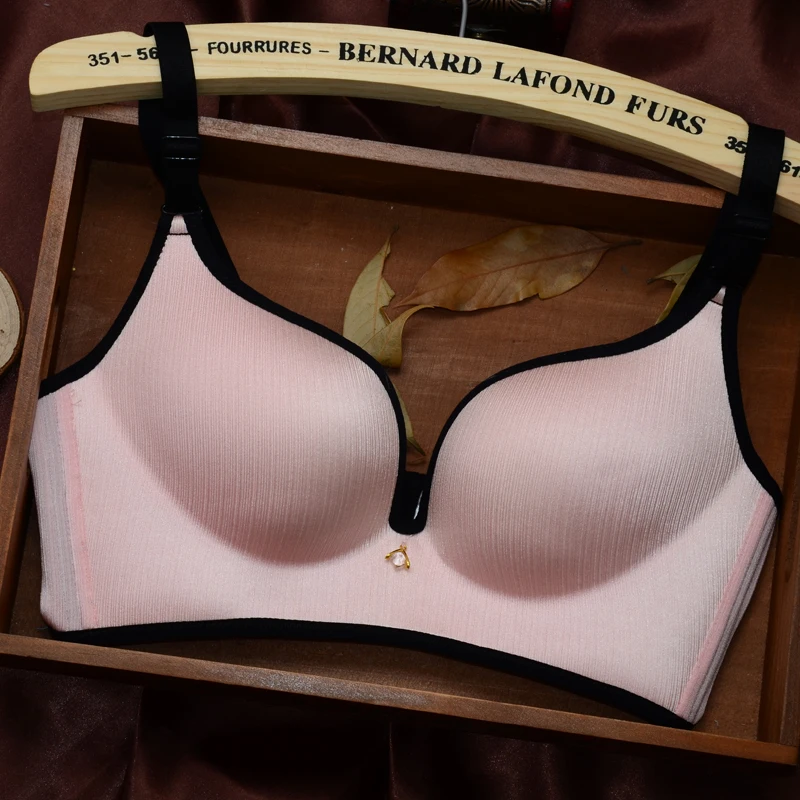 2016 женское осеннее тонкое бесшовное беспроводное нижнее белье с эффектом