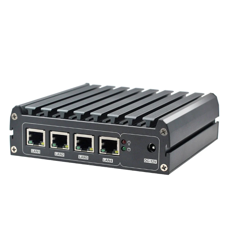 Мини сервер без вентилятора J1900 4 nic pfsense мини ПК linux порта ethernet|Мини ПК| |