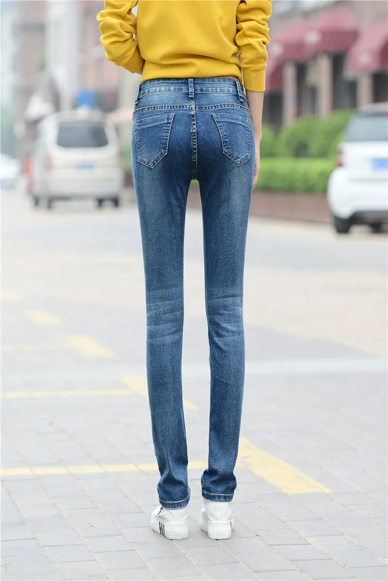 2017 летние новые модные брендовые хлопковые джинсы-карандаш с цветочным узором и