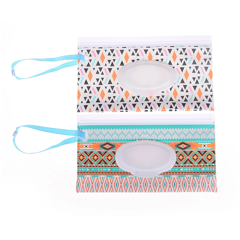 Удобный для переноски контейнер влажных салфеток экологичный чехол раскладушка