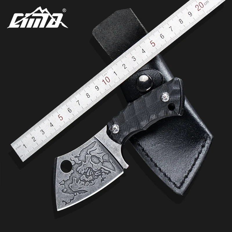 CIMA KK109 маленький нож мясника с черепом тактический нож|tactical knife|small knifeknife tactical |