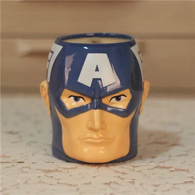 11 Marvel кофейные кружки Avergers чашки и кружки Железный человек Капитан танос Марк креативная посуда - Цвет: 11