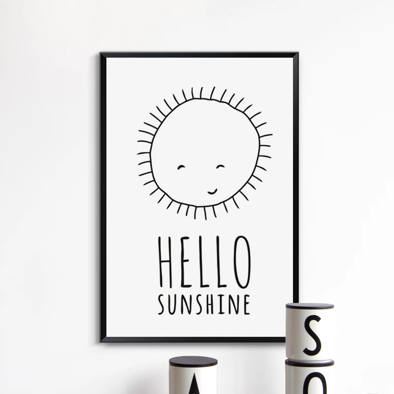 Элегантная поэтическая Скандинавская простая жизнь вдохновляющий холст