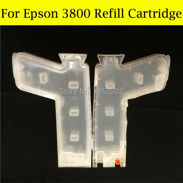 9 шт./лот пустой чернильный картридж для картриджа Epson 3800 3800XL зеркальный T580 T5808 с