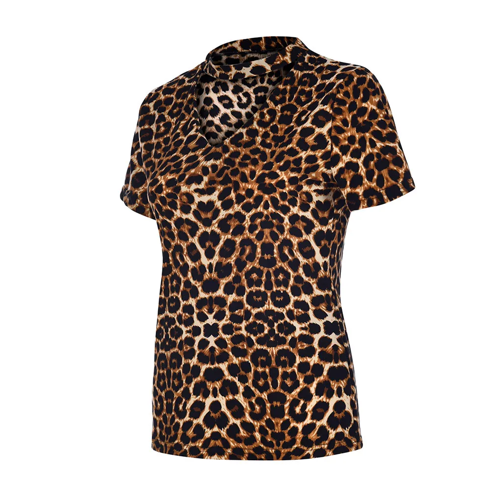 Женская летняя футболка с V-образным вырезом и коротким рукавом | одежда